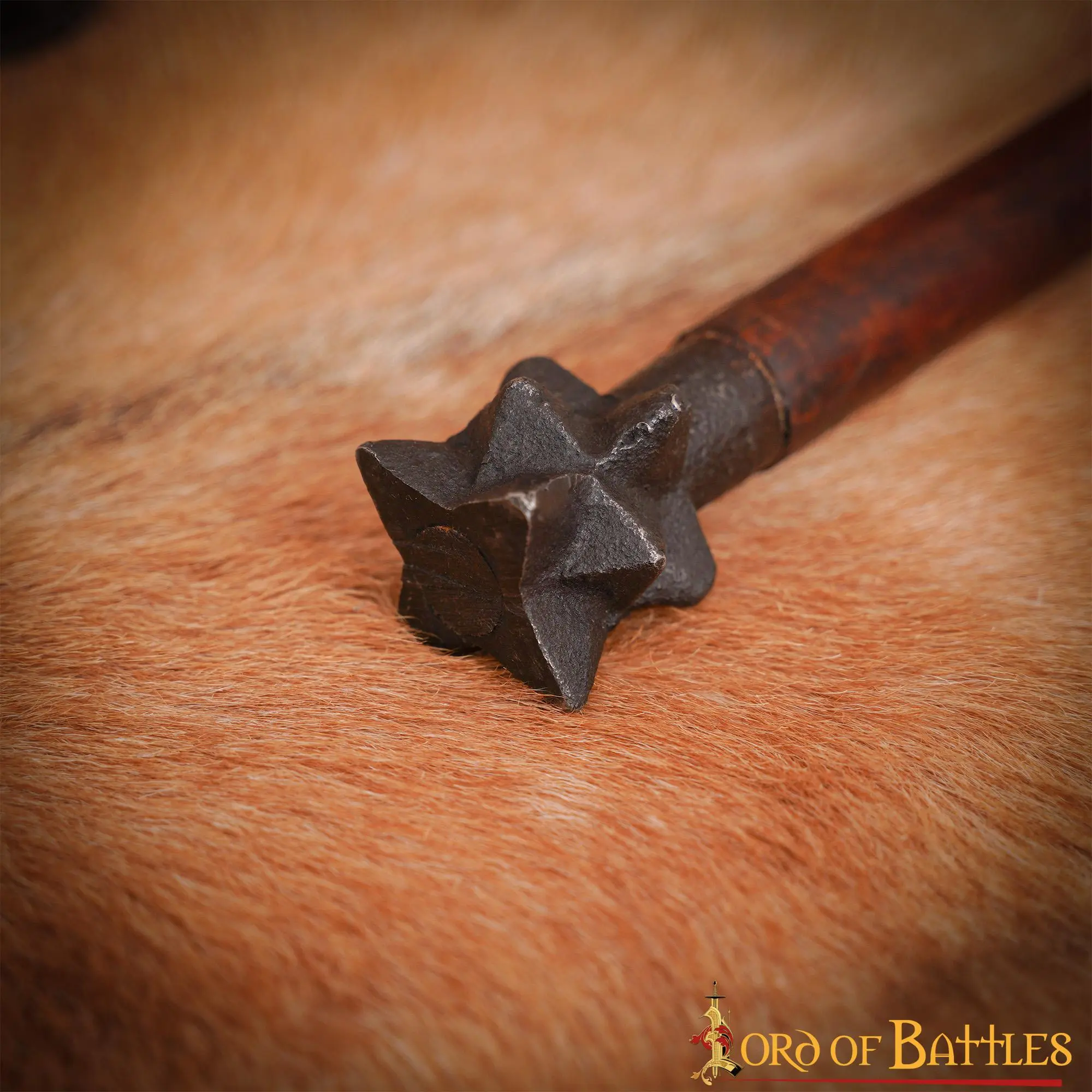 Rugged Medieval Spiked Mace Club For Reenactments And LARP - Image 6