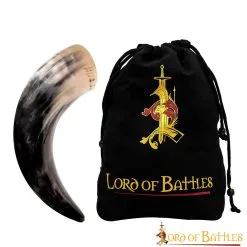 Medieval Viking Large Drinking Horn Handcrafted Genuine Ox Horn