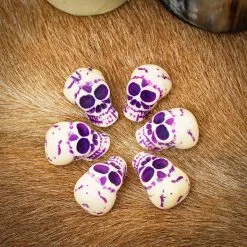 Mini Decorative Skulls Set Of Six
