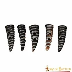 Genuine Spiral Horn Toggles Set Of 5