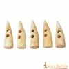 Handcrafted Genuine Horn Toggles Set Of 5