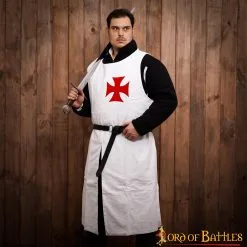 Medieval Knights Templar Canvas Cotton Tabard