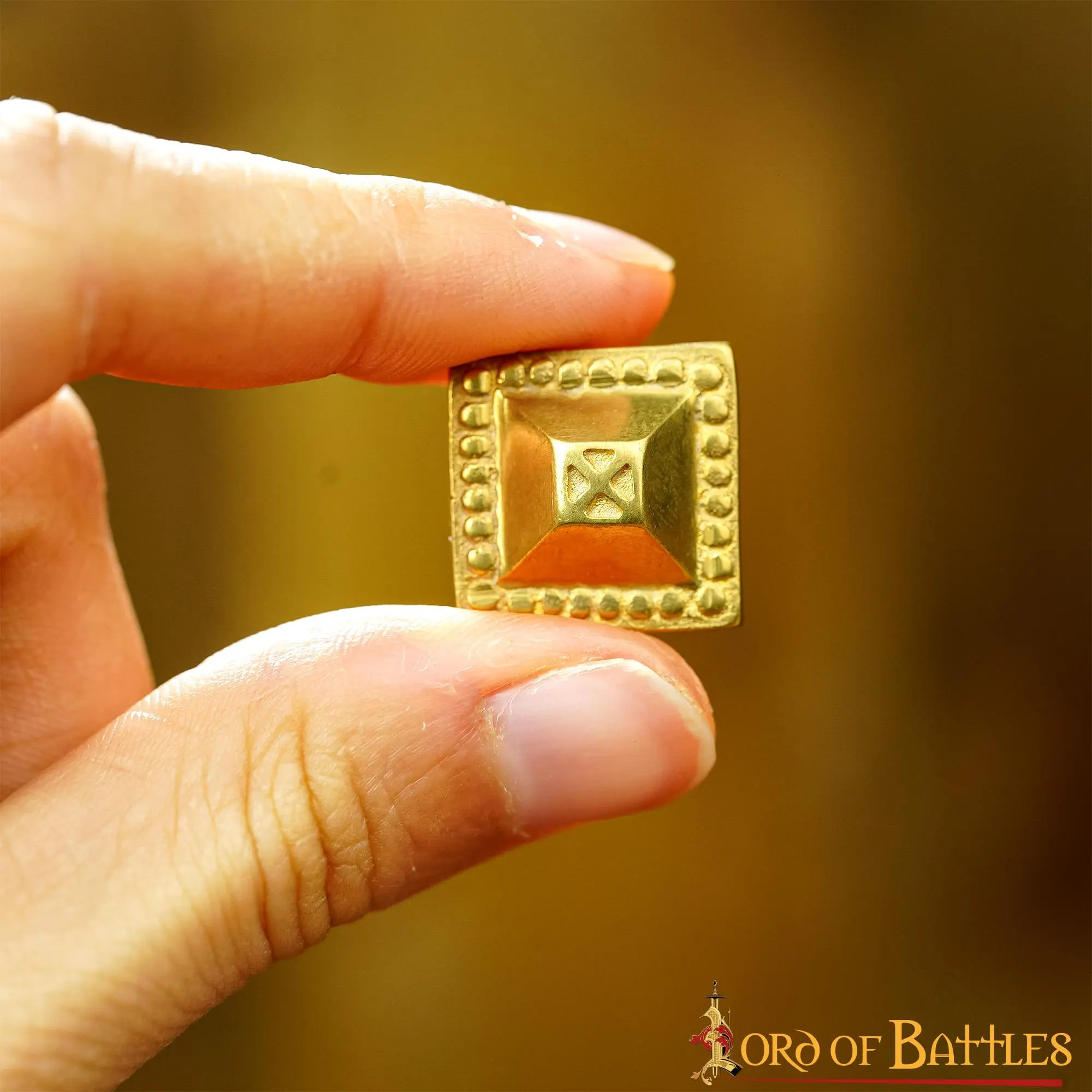 Elite Pure Solid Brass Leather Mounts Functional Set Of 5 - Image 6