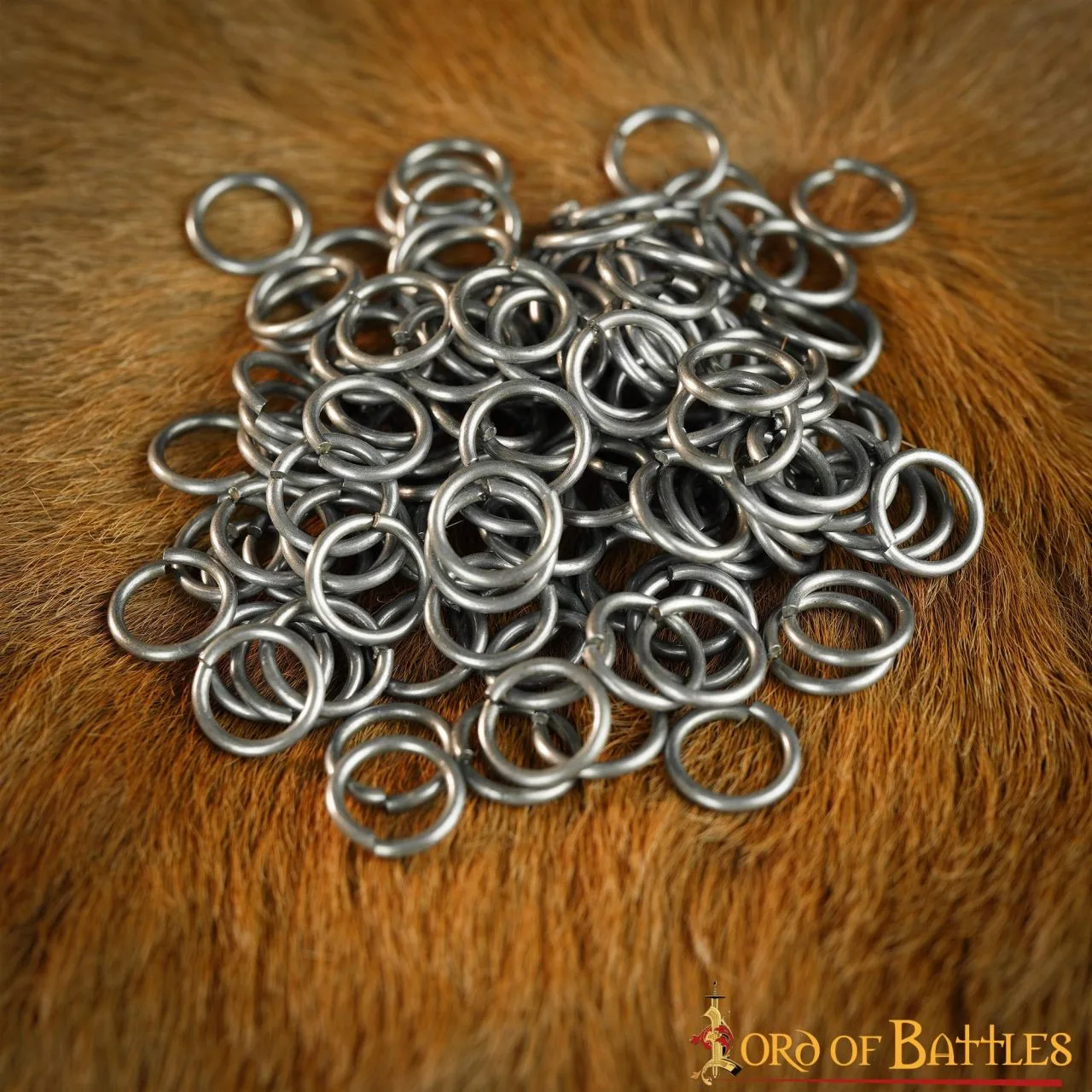 Loose Tough High Tensile Wire Butted Round Rings For Chainmail Armor