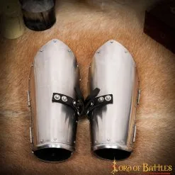 Warrior Bracers Handmade Medieval Arm Armor 16 Gauge