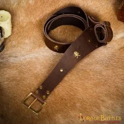 Pirate Genuine Leather Belt With Sword Holder