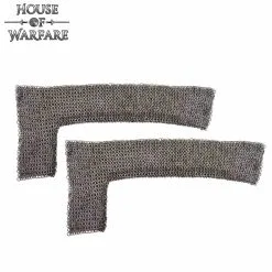 Chainmail Voiders Mild Steel Flat Ring Round Riveted With Alternate Solid Rings 8mm 18g