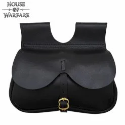 Late Medieval Genuine Leather Belt Bag