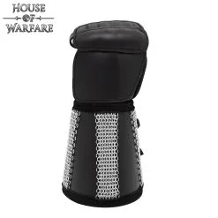 Fantasy Barbarian Chainmail Gauntlet For Single Hand