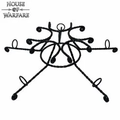 Hand Forged Drinking Horn Stand For Five Horns