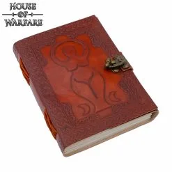 Medieval Goddess Handcrafted Genuine Leather Journal