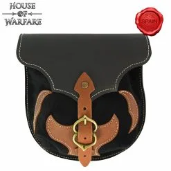Barbarian Warrior Leather Belt Bag