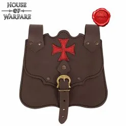 ‘The Crusader’ Fantasy Leather Belt Bag