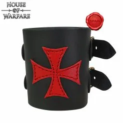 The Crusader’s Fantasy Leather Wrist Band