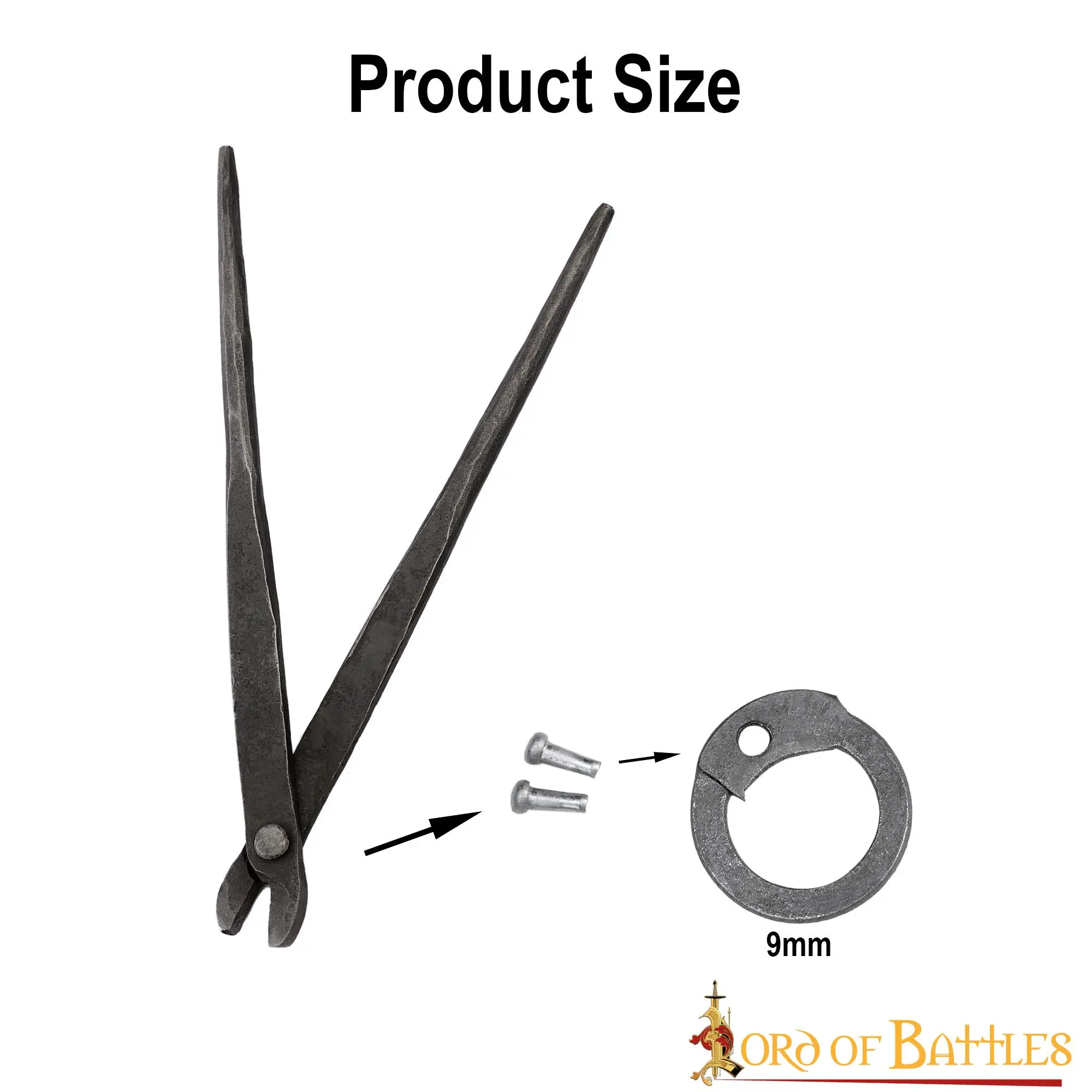 Round Riveting Blacksmith’s Tool For 9 Mm Rings DIY Chainmail Armor - Image 3