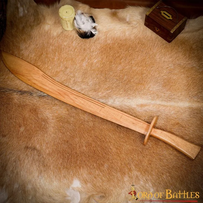 Handcrafted Cutlass Wooden Sword Ethically Sourced Wood - Image 6