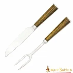 Handcrafted Fully Functional Knife And Fork Cutlery Set Stainless Steel