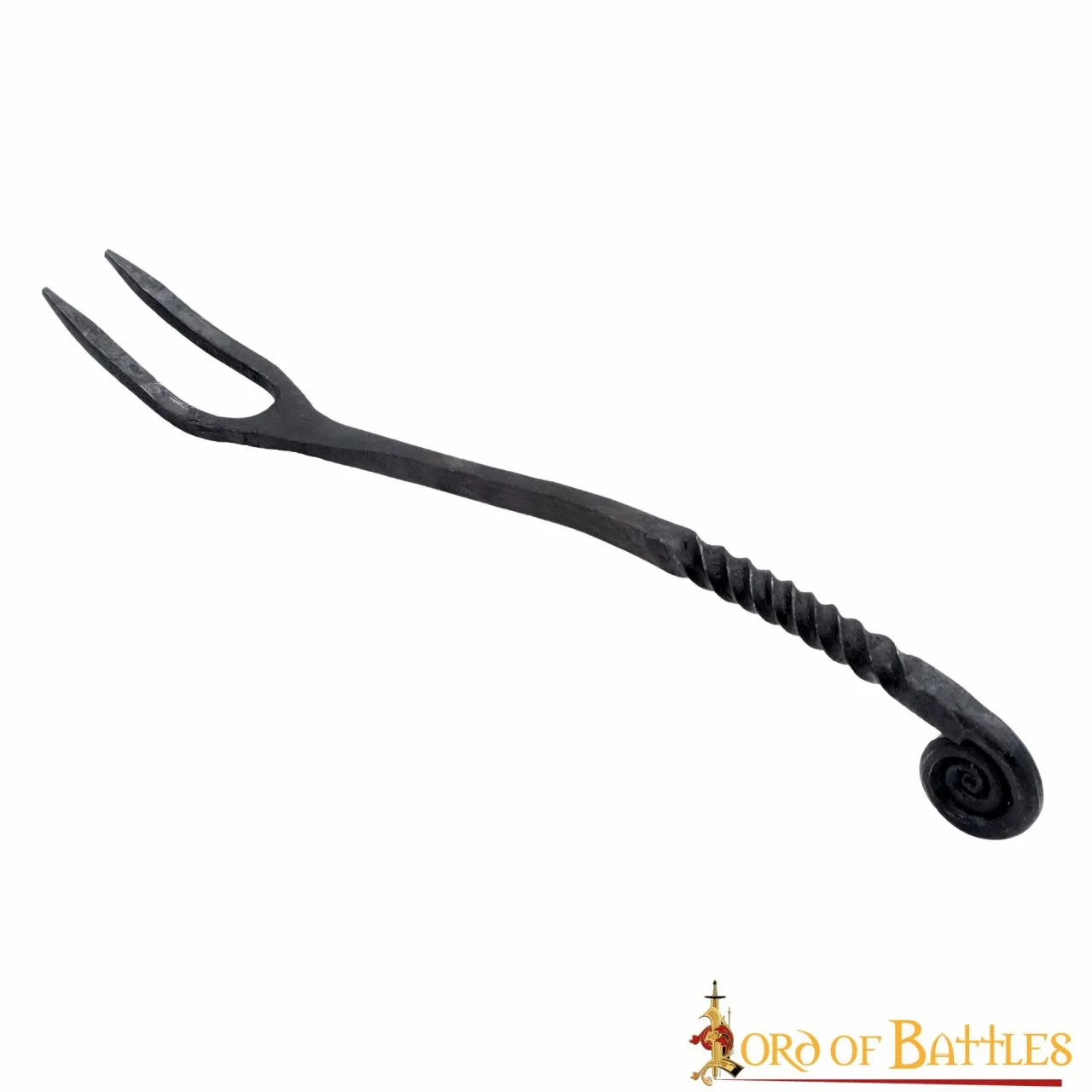 Viking Pot Fork Hand Forged Iron Camping Accessory