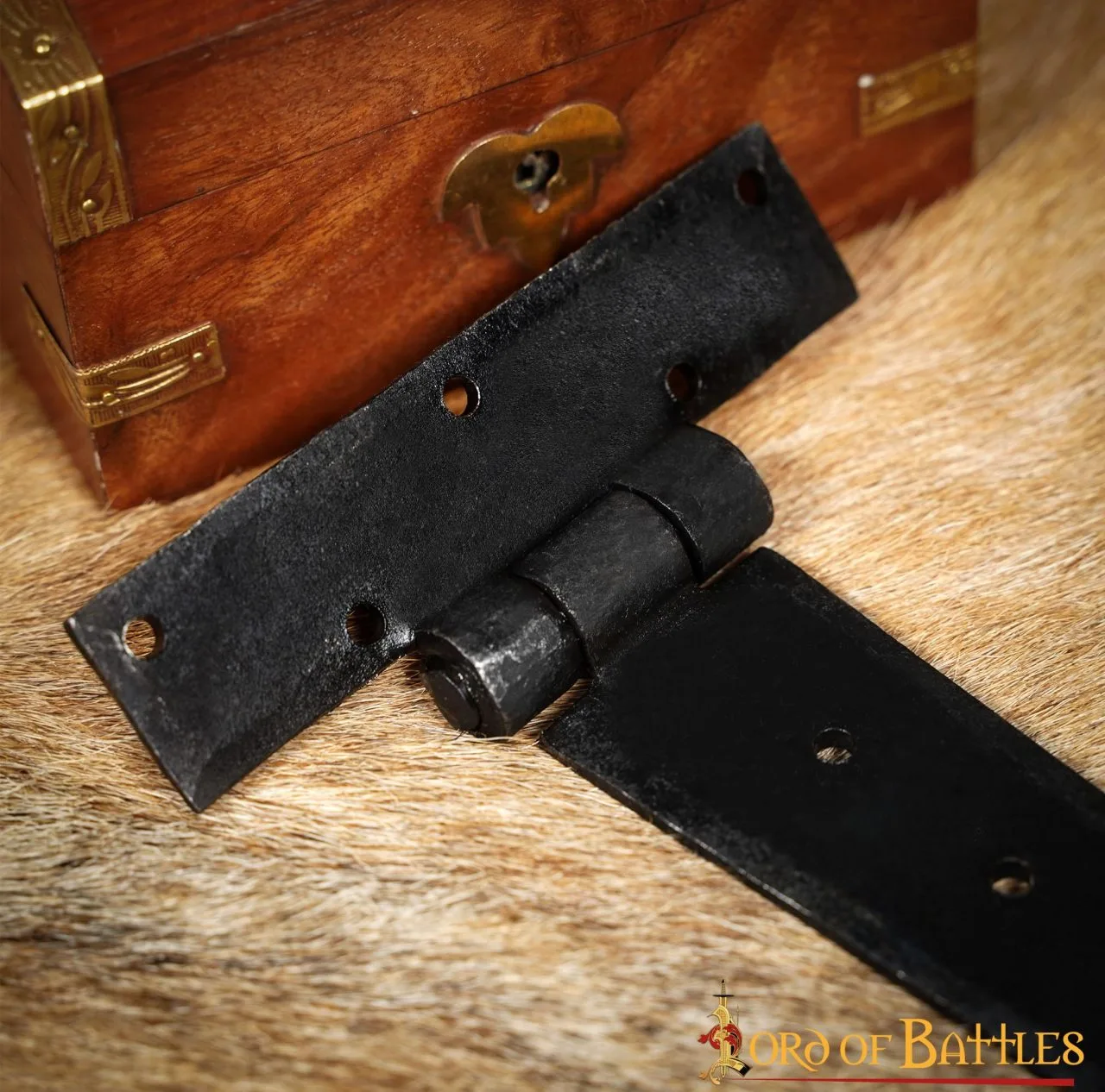 Vintage Door Hinge Handmade Iron Rustic Functional Accessory - Image 6