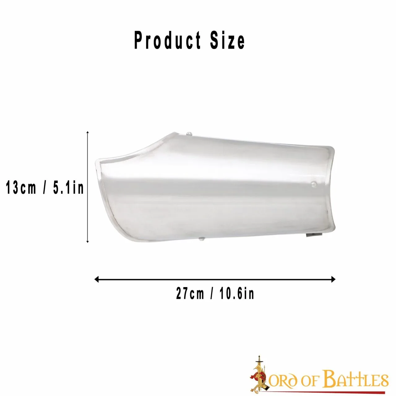 Medieval Knightly Bracers Functional Steel Arm Armor - Image 3