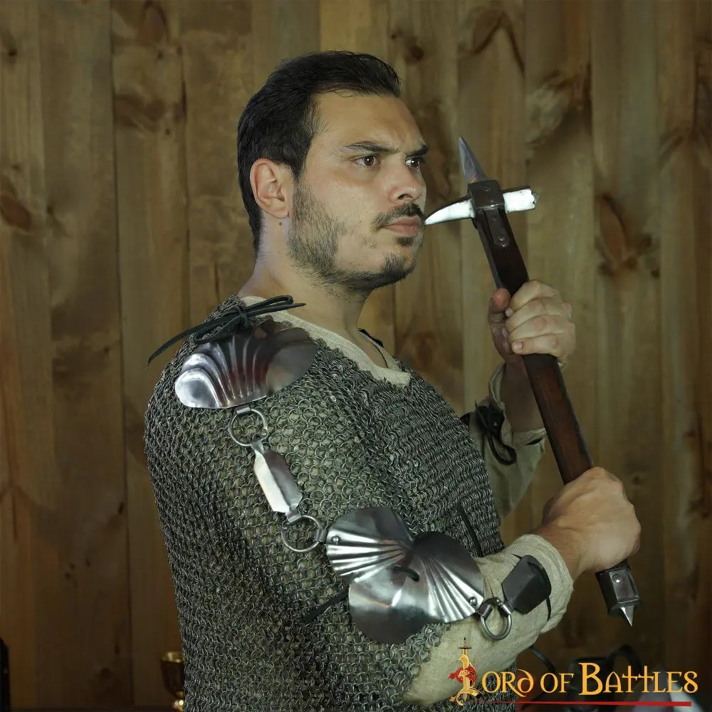 15th Century Medieval Jack Chains With Real Leather Cords 18 Gauge