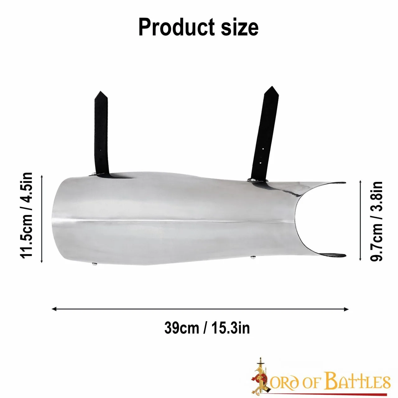 Late Medieval Knightly Steel Greaves - Image 4