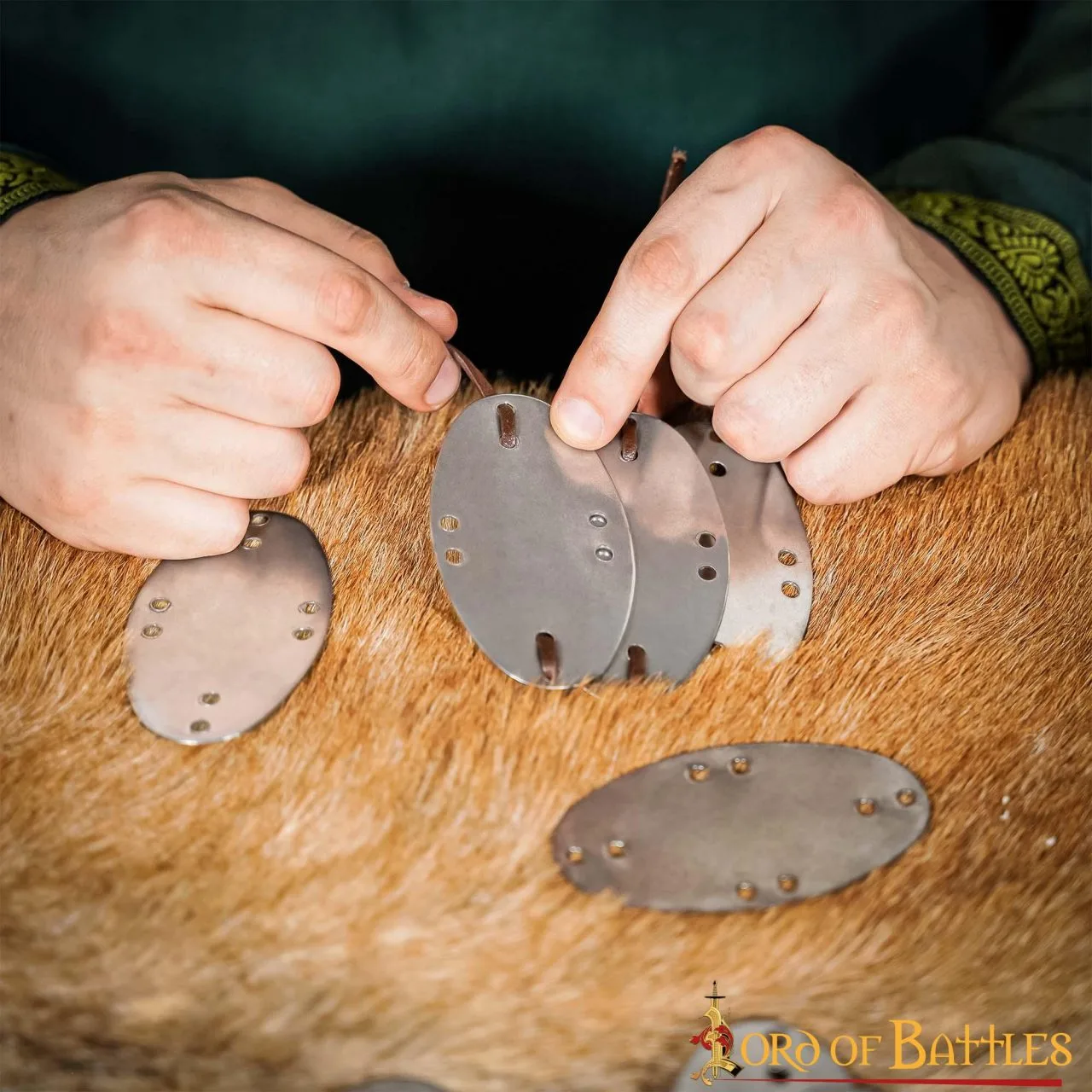 Medieval Viking Visby Lamellar Steel Plates For Plate Armor - Image 6