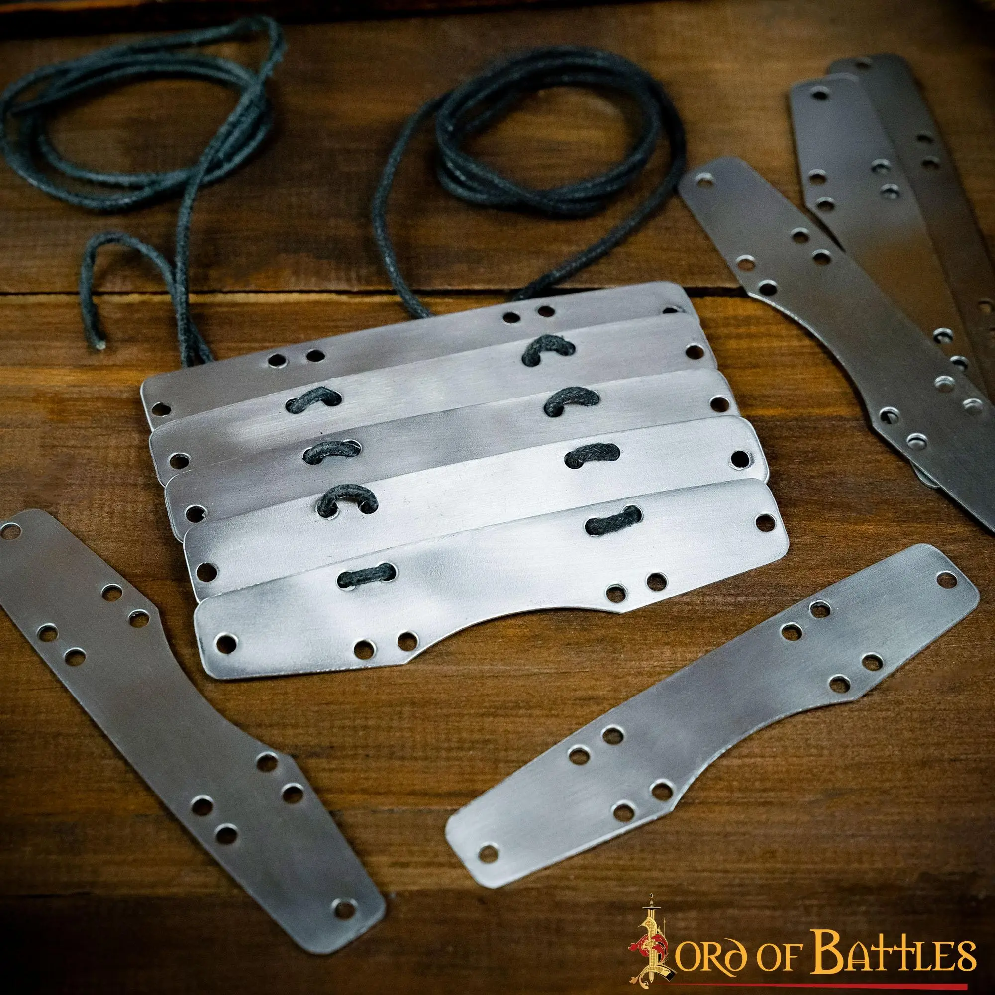 Lombardic Byzantine Steel Lamellar Plates Tassets Scale Armor