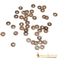 Antique Brass Loose Washers Set Of 50 Pieces