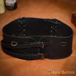 Warrior Broad Waist Belt Handcrafted From Genuine Leather
