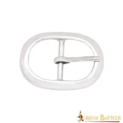 Steel Oval Buckle Set Of 3