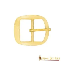 Medieval Small Brass Buckle Set Of 3