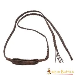 Balearic Roman Greek Sling Genuine Leather Braided Cords