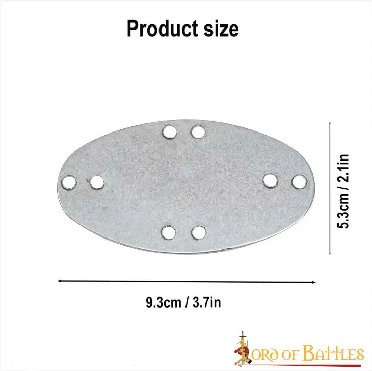 Medieval Viking Visby Lamellar Steel Plates For Plate Armor - Image 3