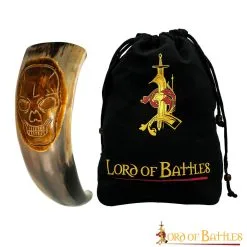 The Raiding Pirate Drinking Horn Handcrafted From Genuine Ox Horn