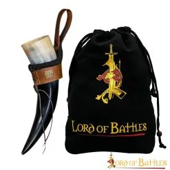 Venturer Of The Realm Fur Lined Horn Holder With Horn