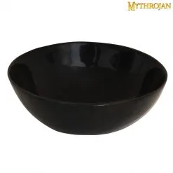 Mythrojan Hand Crafted Small Serving Natural Ox Horn Bowl Polished Finish