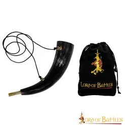 Medieval Viking Fully Functional Bigul Handcrafted Genuine Ox Horn