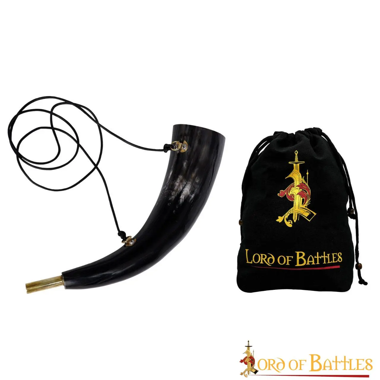 Medieval Viking Fully Functional Bigul Handcrafted Genuine Ox Horn