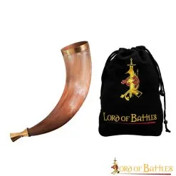 Heimdall Gjallarhorn Fully Real Horn Trumpet With Pure Brass Fittings