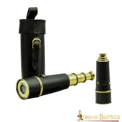 Pirate Spyglass Telescope With Leather Holder Steampunk Cosplay Outfits